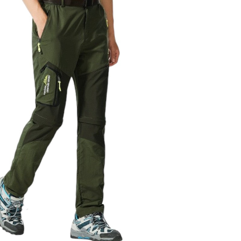Combat trousers zip off legs