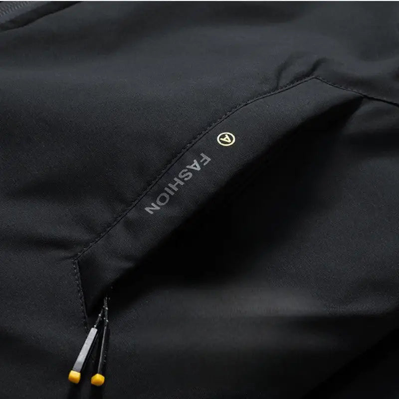 Coupe vent doublé polaire homme