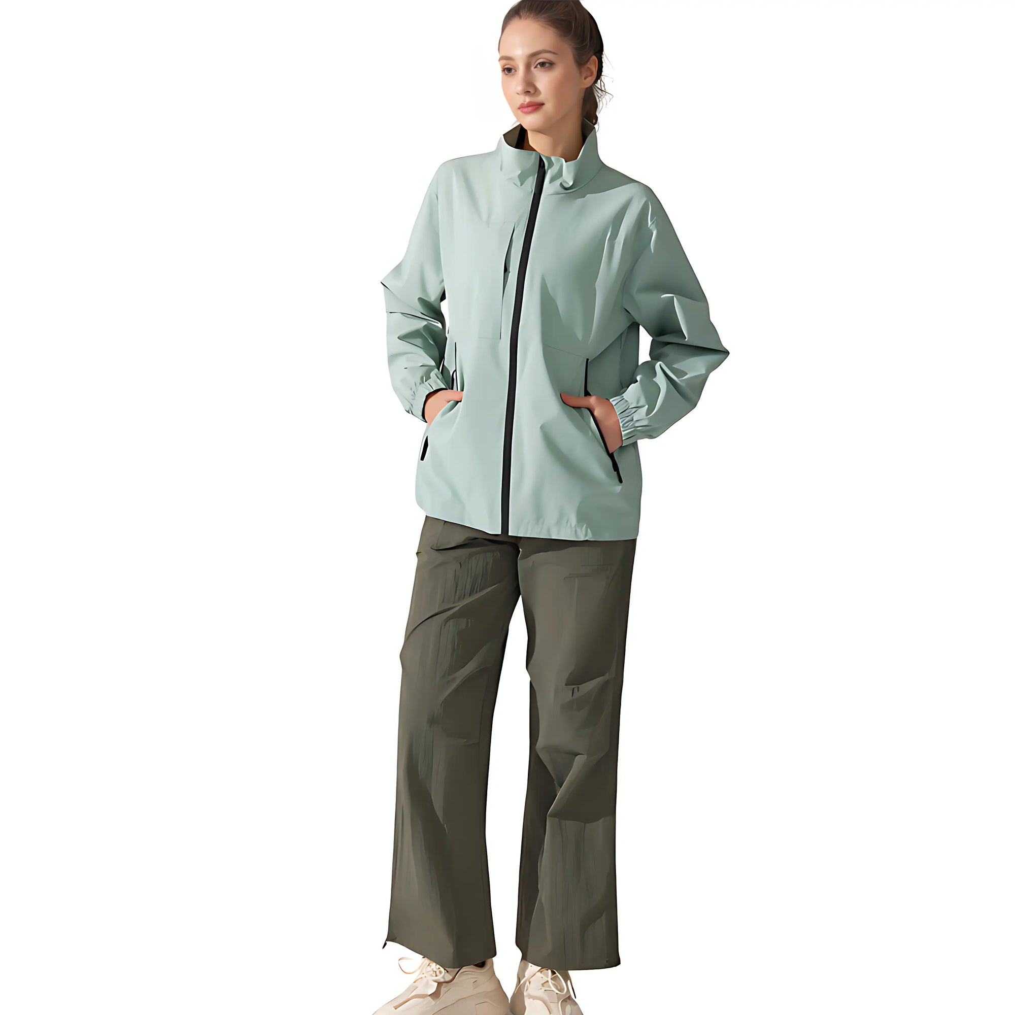 Coupe vent imperméable femme