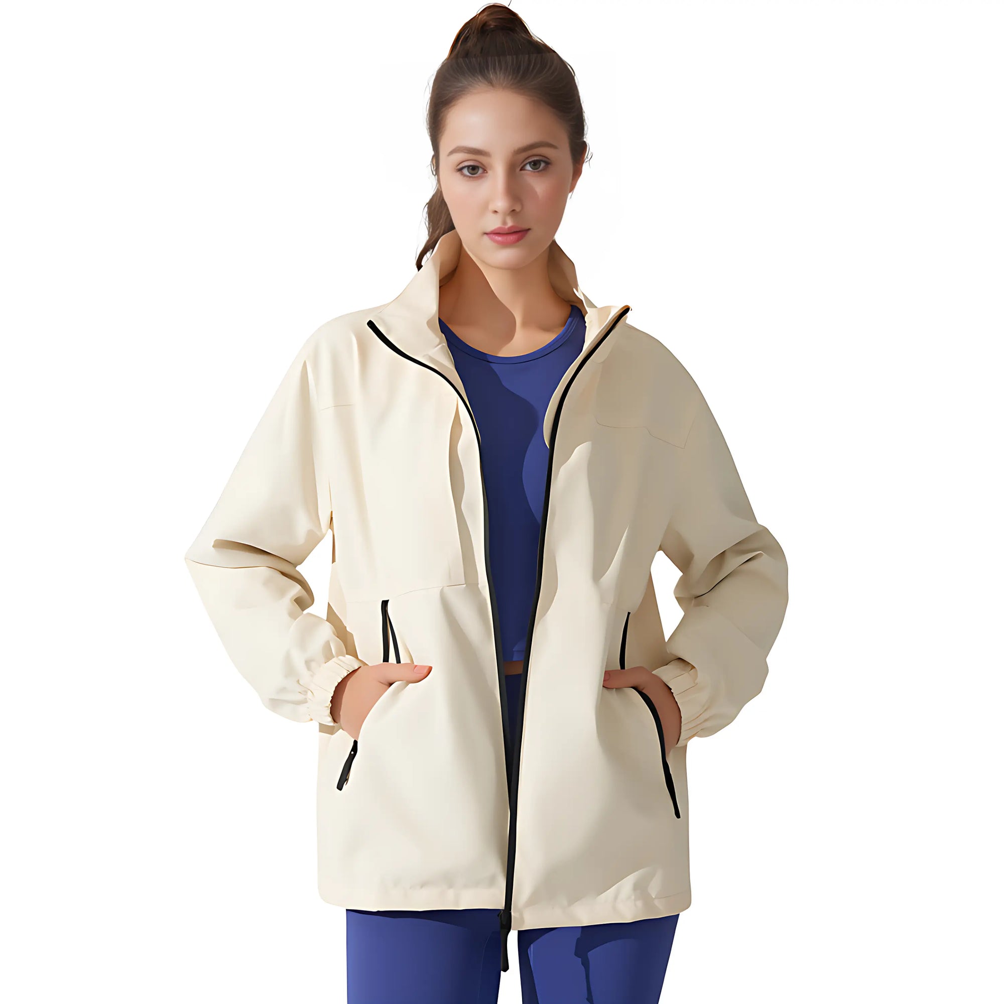 Coupe vent imperméable femme