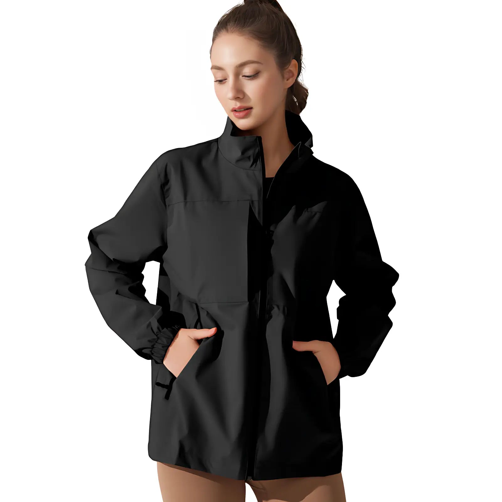 Coupe vent imperméable femme