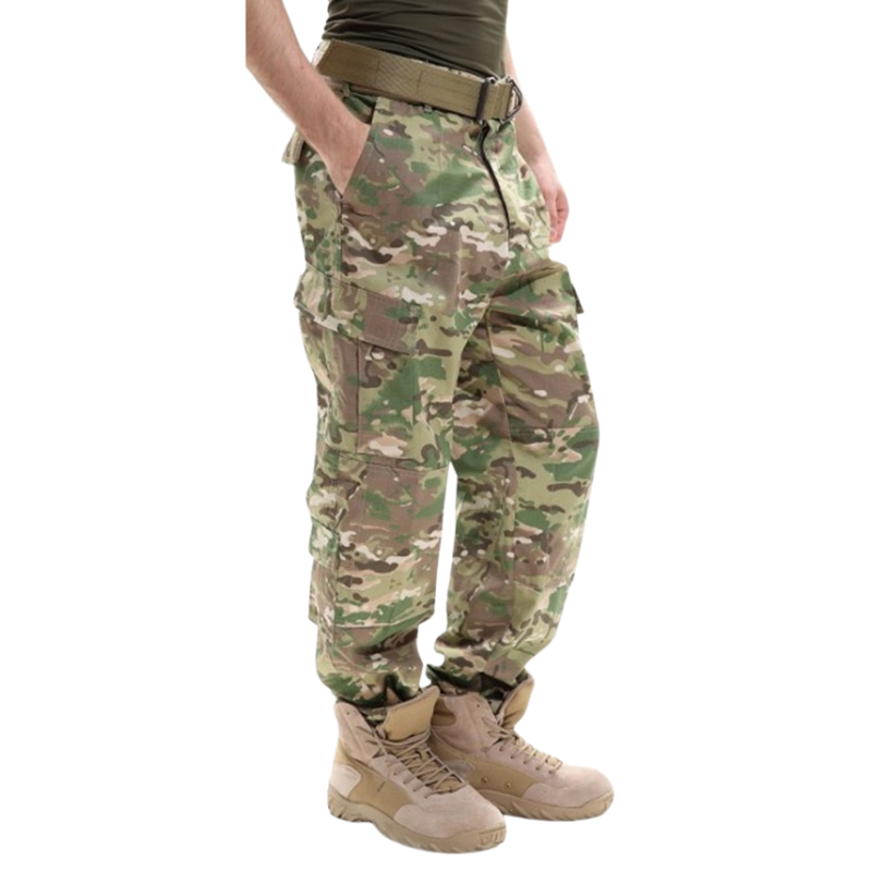 Digital camouflage trousers