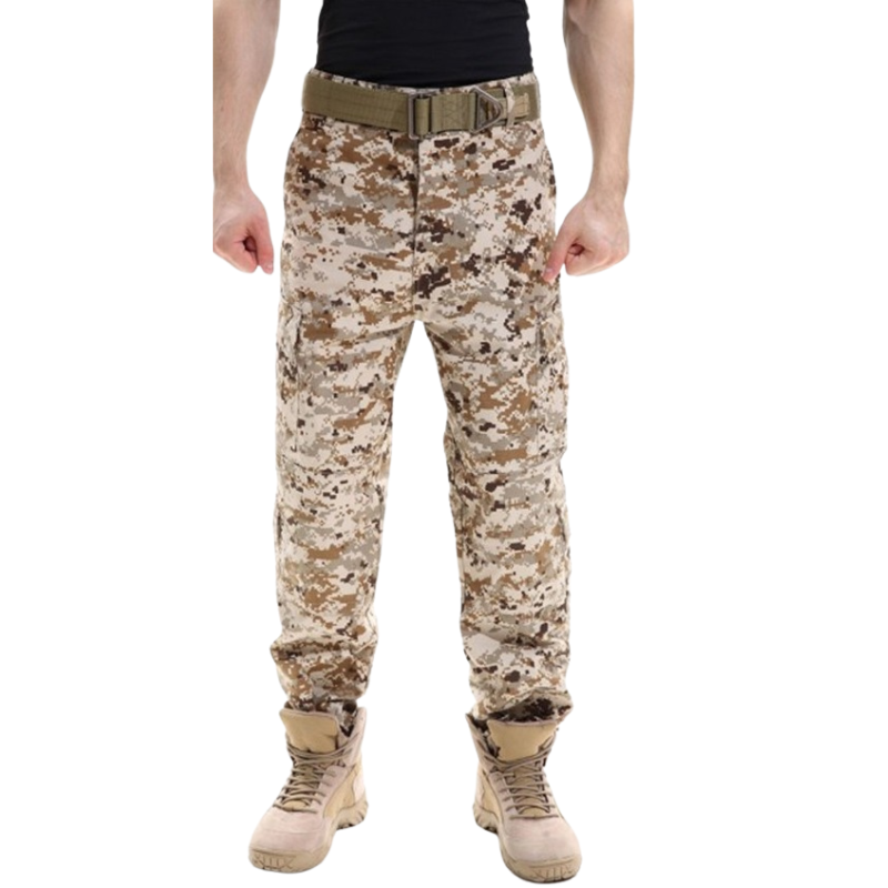 Digital camouflage trousers