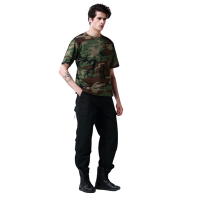 Digital camouflage trousers