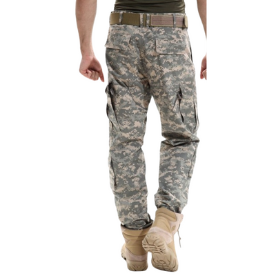 Digital camouflage trousers