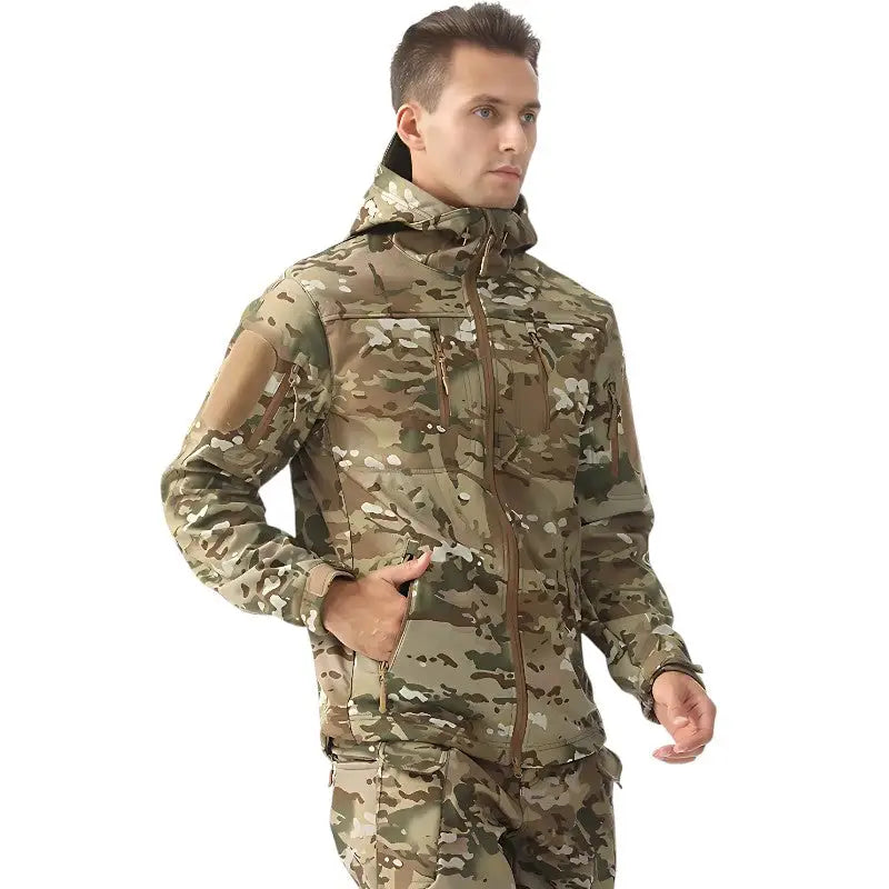 Ensemble softshell homme de travail