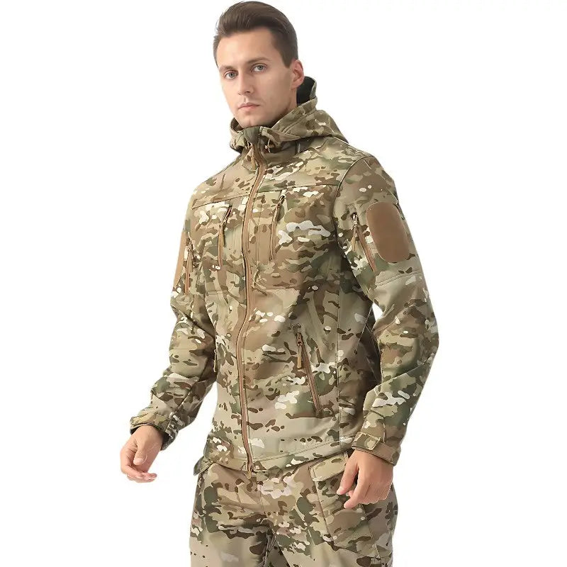 Ensemble softshell homme de travail