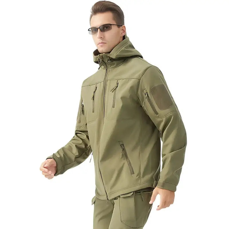 Ensemble softshell homme de travail