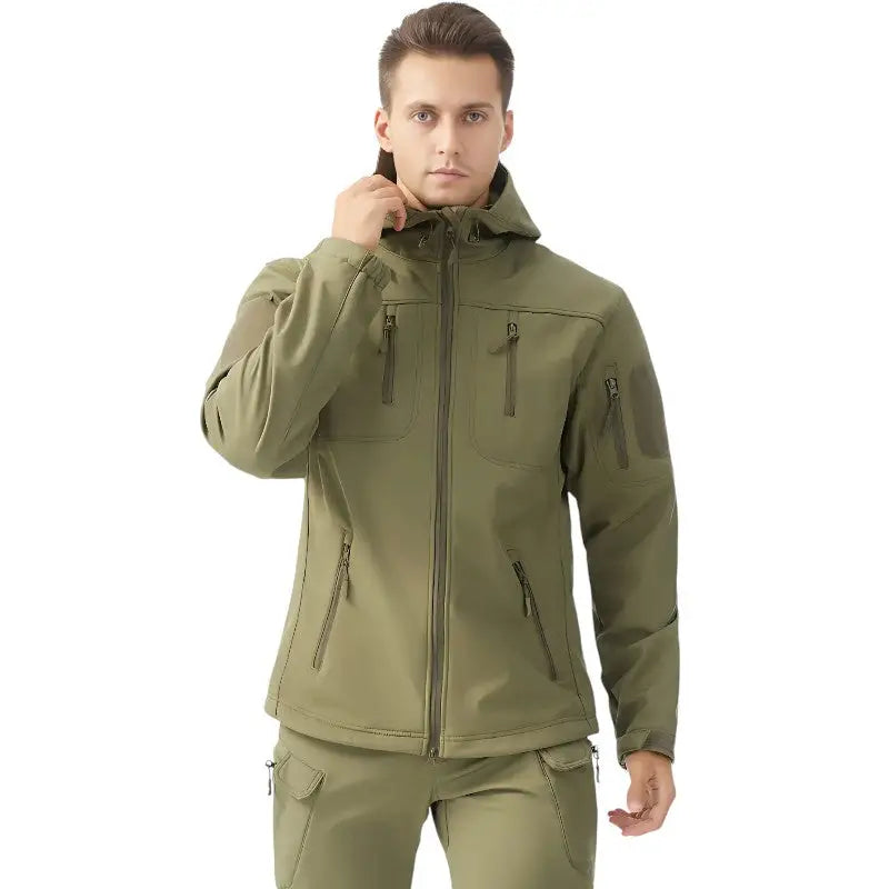 Ensemble softshell homme de travail