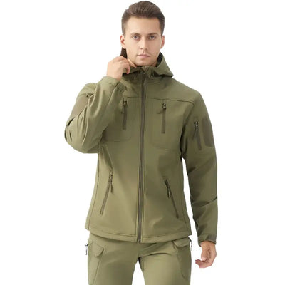 Ensemble softshell homme de travail