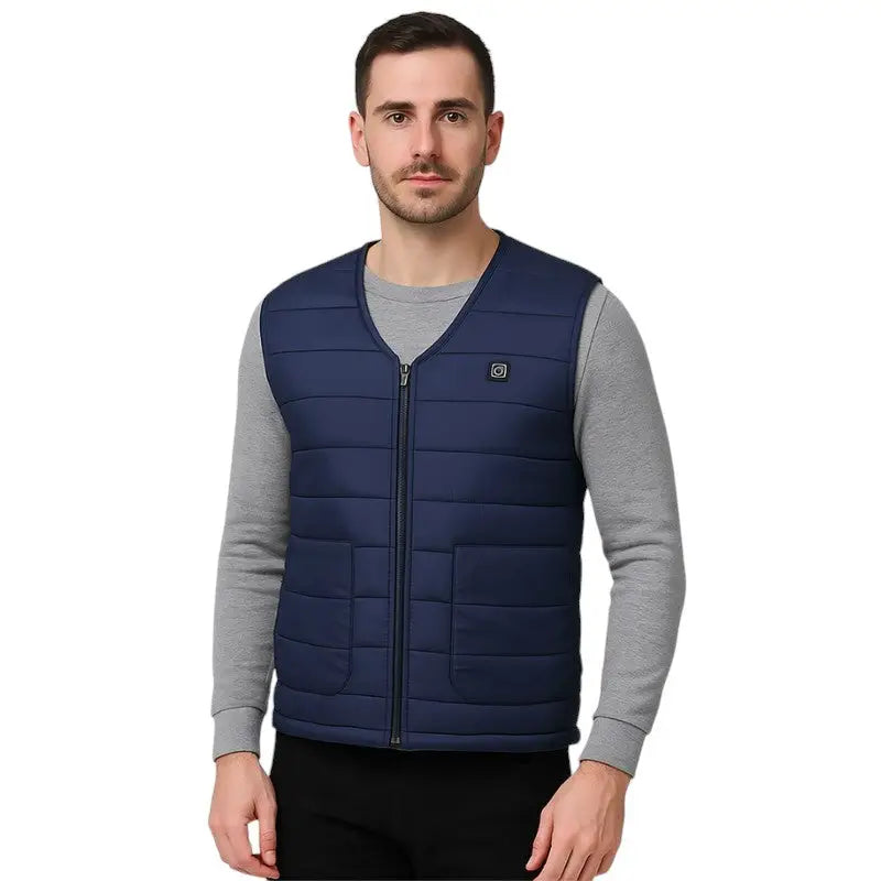 Gilet chauffant homme coupe-vent