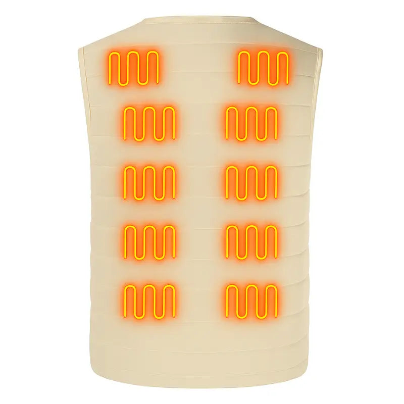 Gilet chauffant homme imperméable