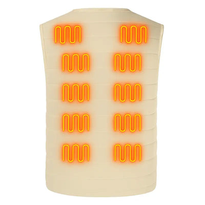 Gilet chauffant homme imperméable