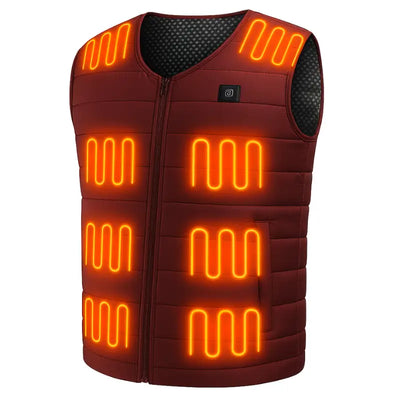 Gilet chauffant homme imperméable