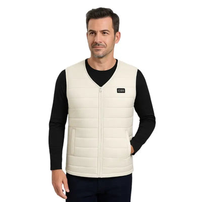 Gilet chauffant homme imperméable