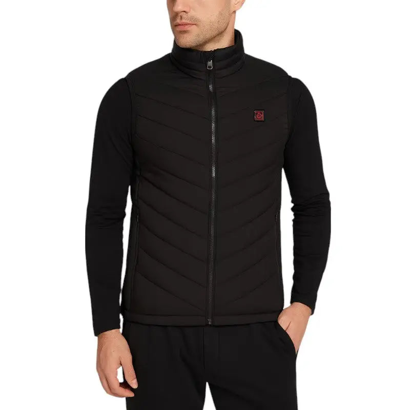 Gilet chauffant homme thermique