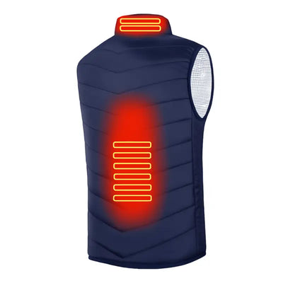 Gilet chauffant homme thermique