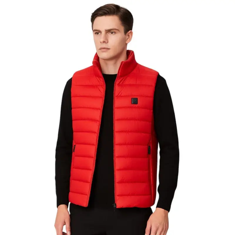 Gilet electrique chauffant homme
