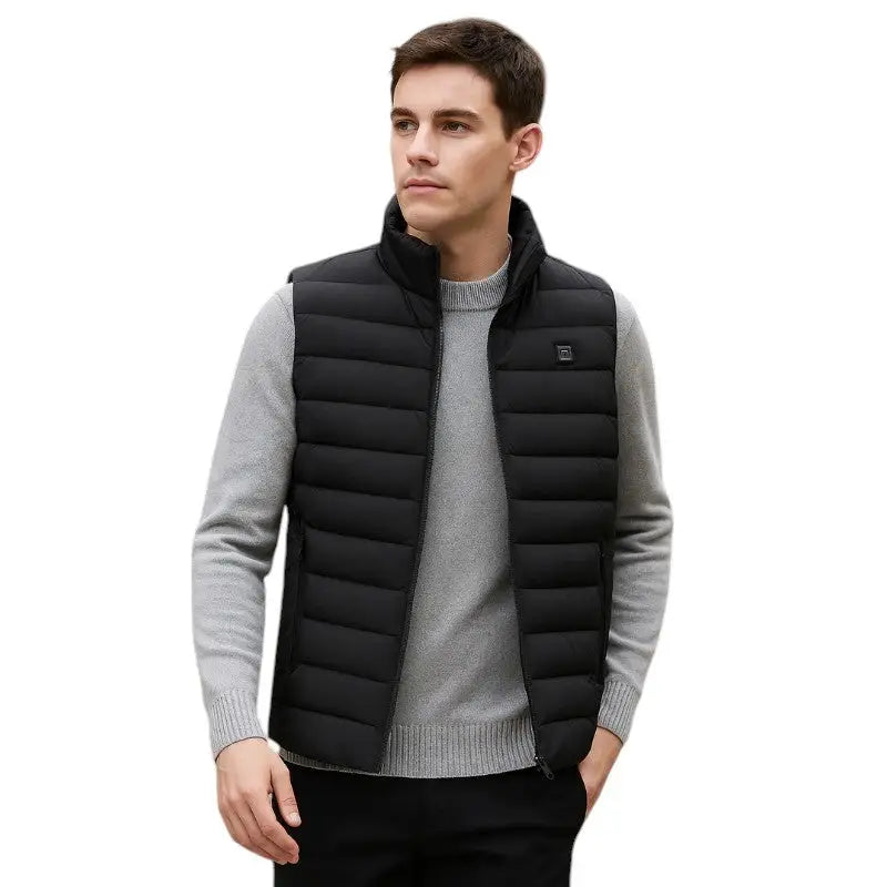 Gilet electrique chauffant homme