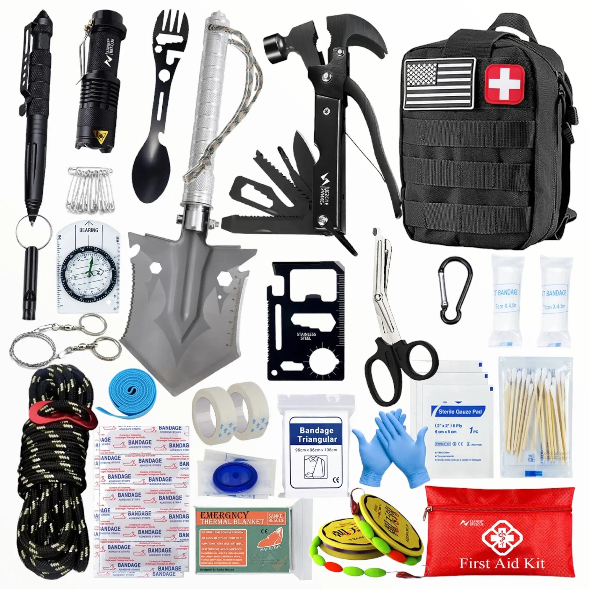 Kit de survie en foret