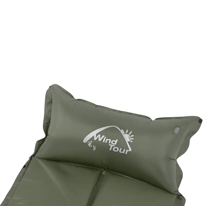 Matelas de camping avec oreiller intégré