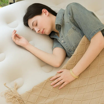 Matelas gonflable camping portable