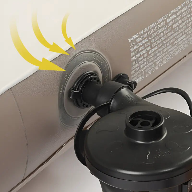 Matelas gonflable camping portable