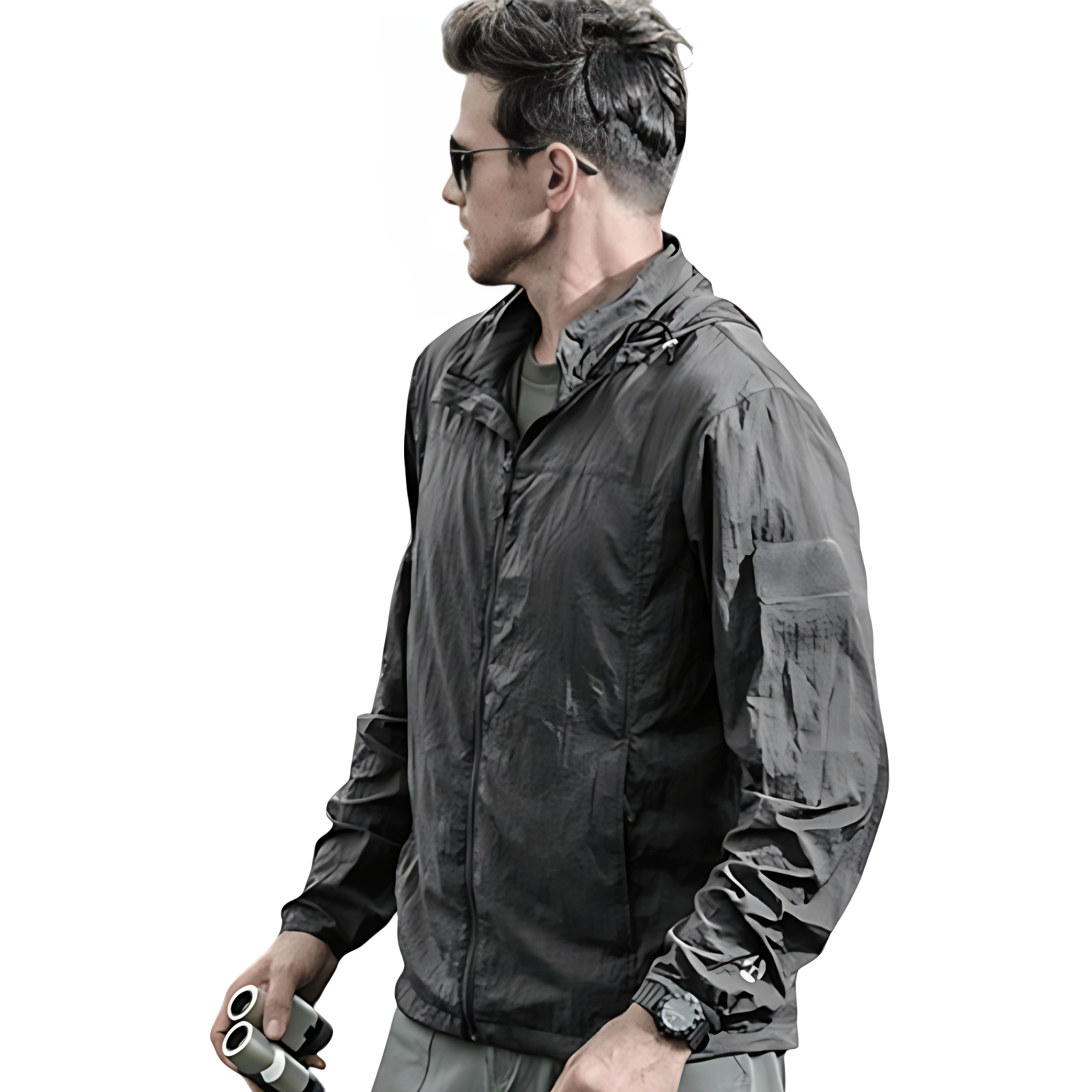 Mens Tactical Lightweight Waterproof Jacket