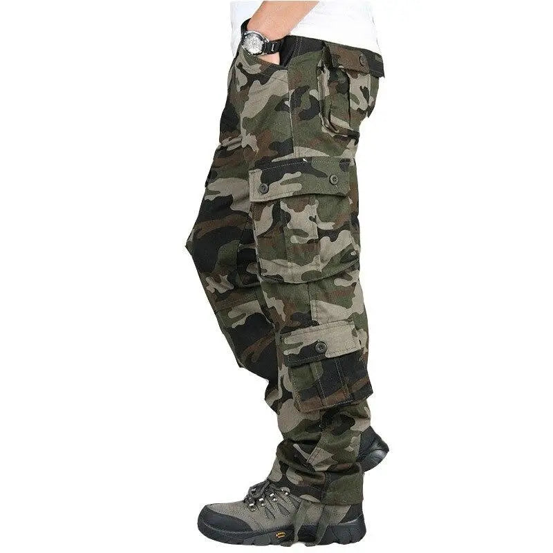 Military Cargo Camo Combat Pants