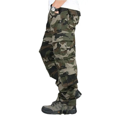 Military Cargo Camo Combat Pants