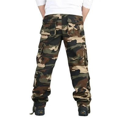 Military Cargo Camo Combat Pants