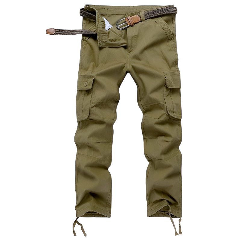 Pantaloni cargo militari uomo