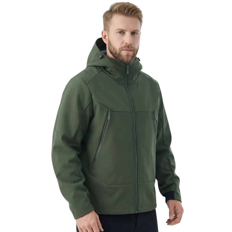 Giacca antipioggia softshell tattica