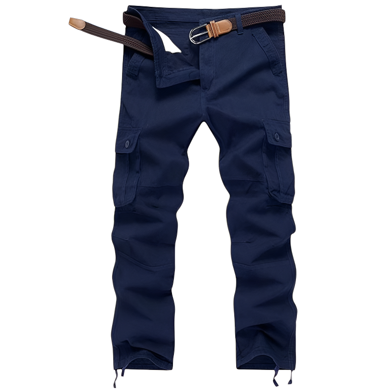 Pantaloni cargo militari uomo