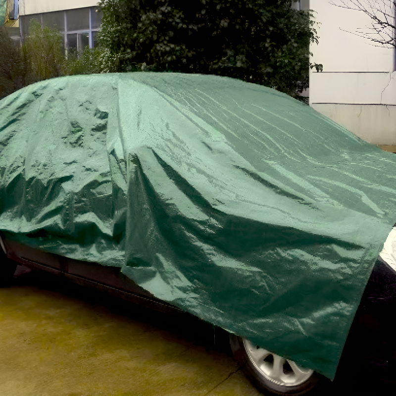 Telo impermeabile verde