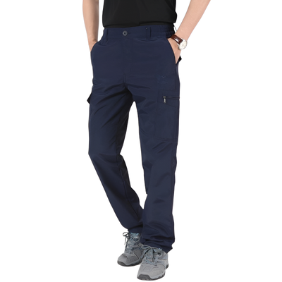 Pantaloni cargo blu uomo