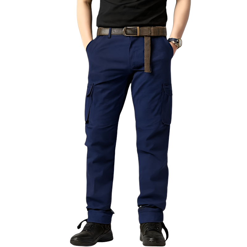 Pantaloni cargo militari uomo