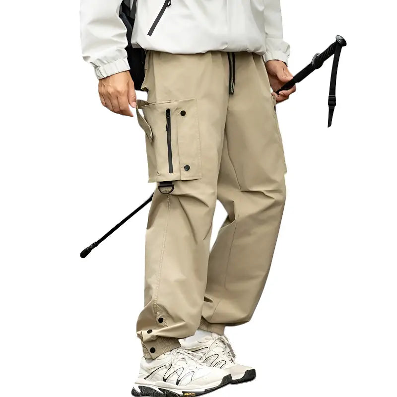 Pantalon de trekking kaki