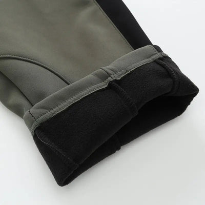 Pantalon randonnée doublé polaire homme