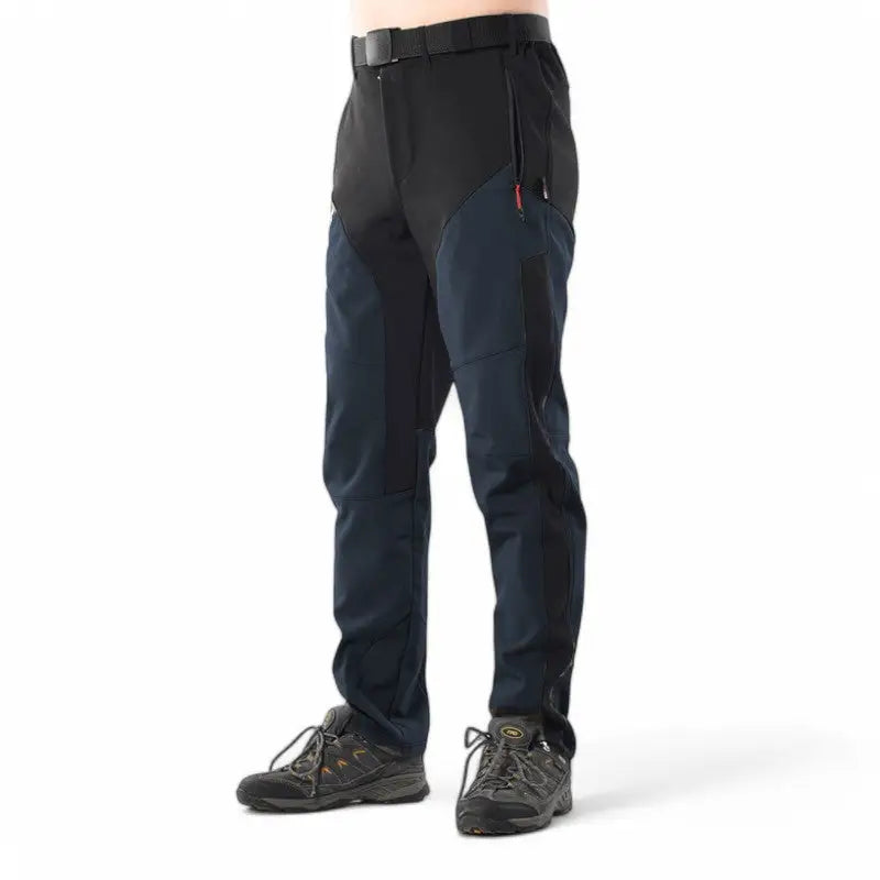Pantalon randonnée doublé polaire homme