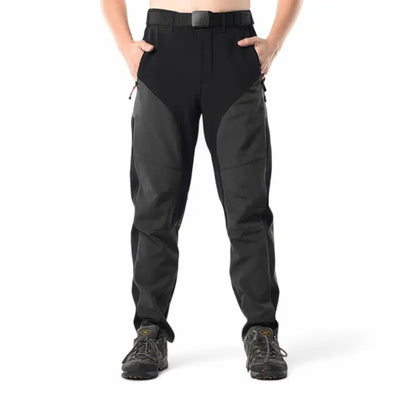Pantalon randonnée doublé polaire homme