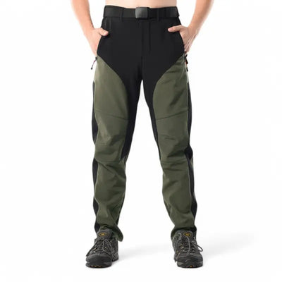 Pantalon randonnée doublé polaire homme