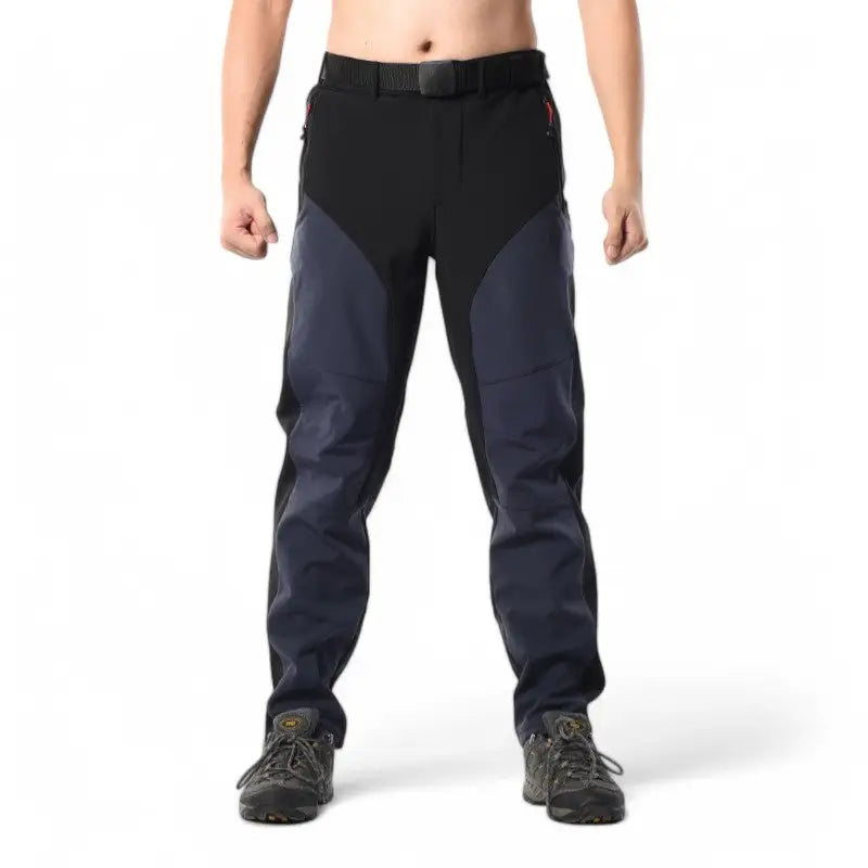 Pantalon randonnée doublé polaire homme
