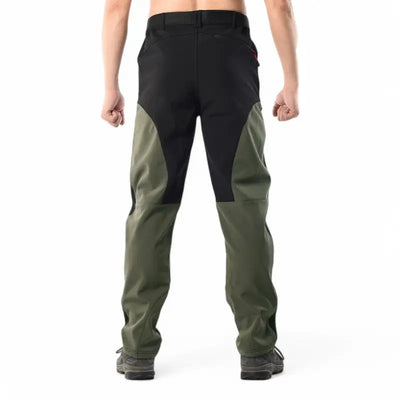 Pantalon randonnée doublé polaire homme