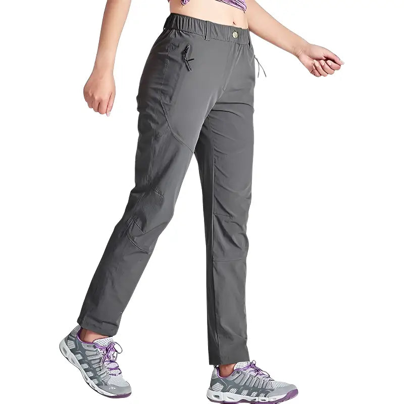 Pantalon randonnée femme violet
