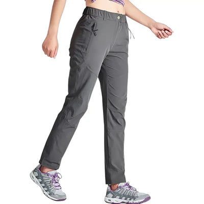 Pantalon randonnée femme violet