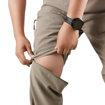 Pantalon randonnée homme beige