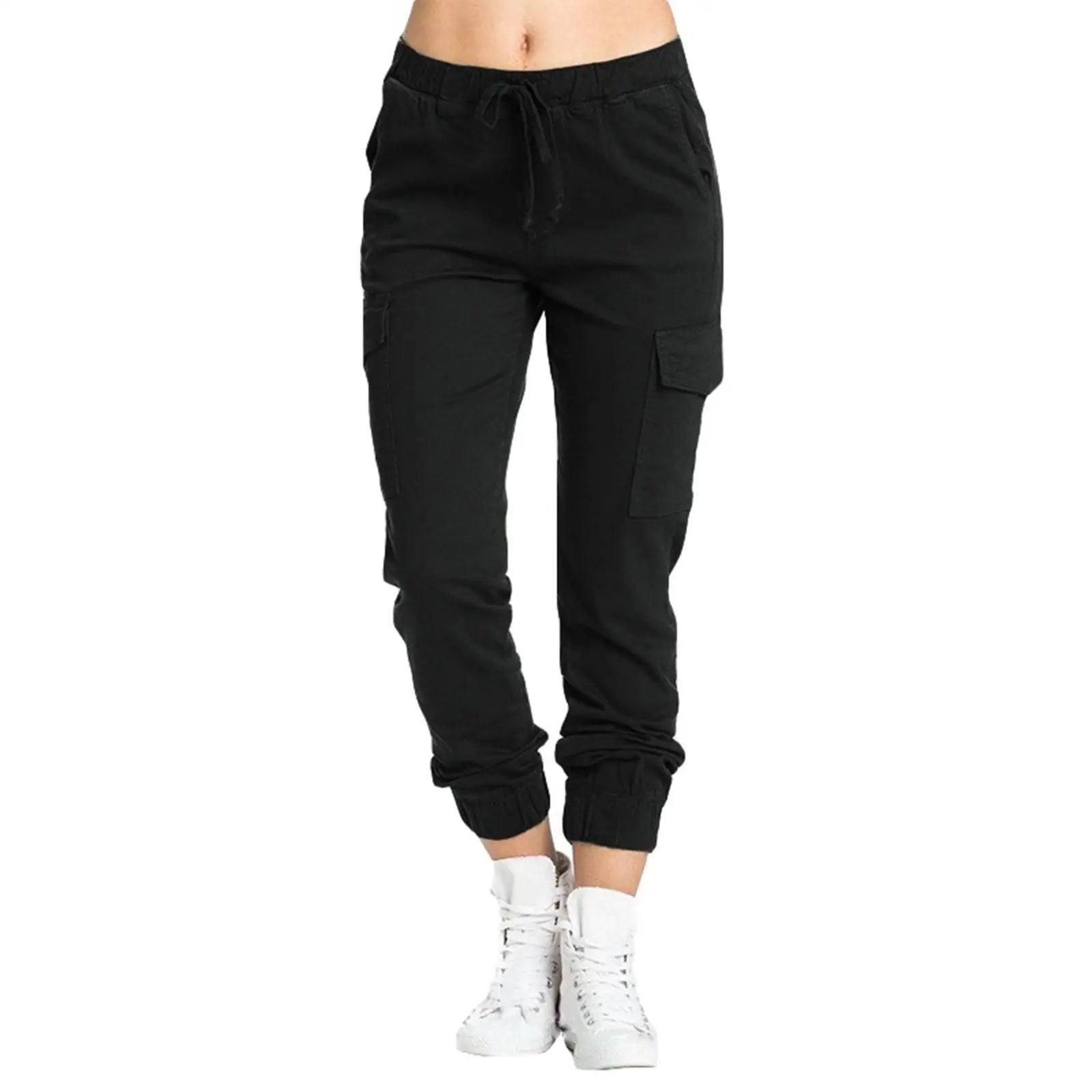 Pantalon treillis femme kaki