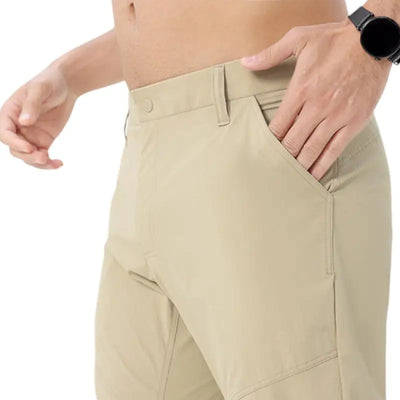 Pantalon trekking beige