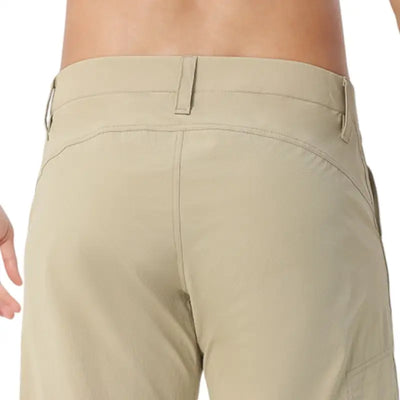 Pantalon trekking beige